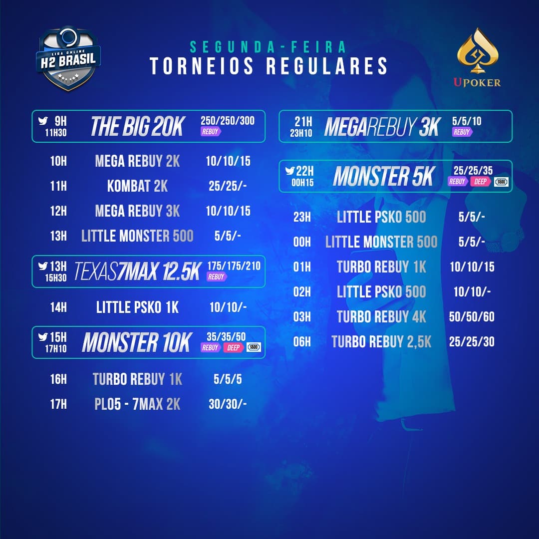 VAMOS A JUGAR EN UPOKER Y EL CLUB H2 BRASIL
