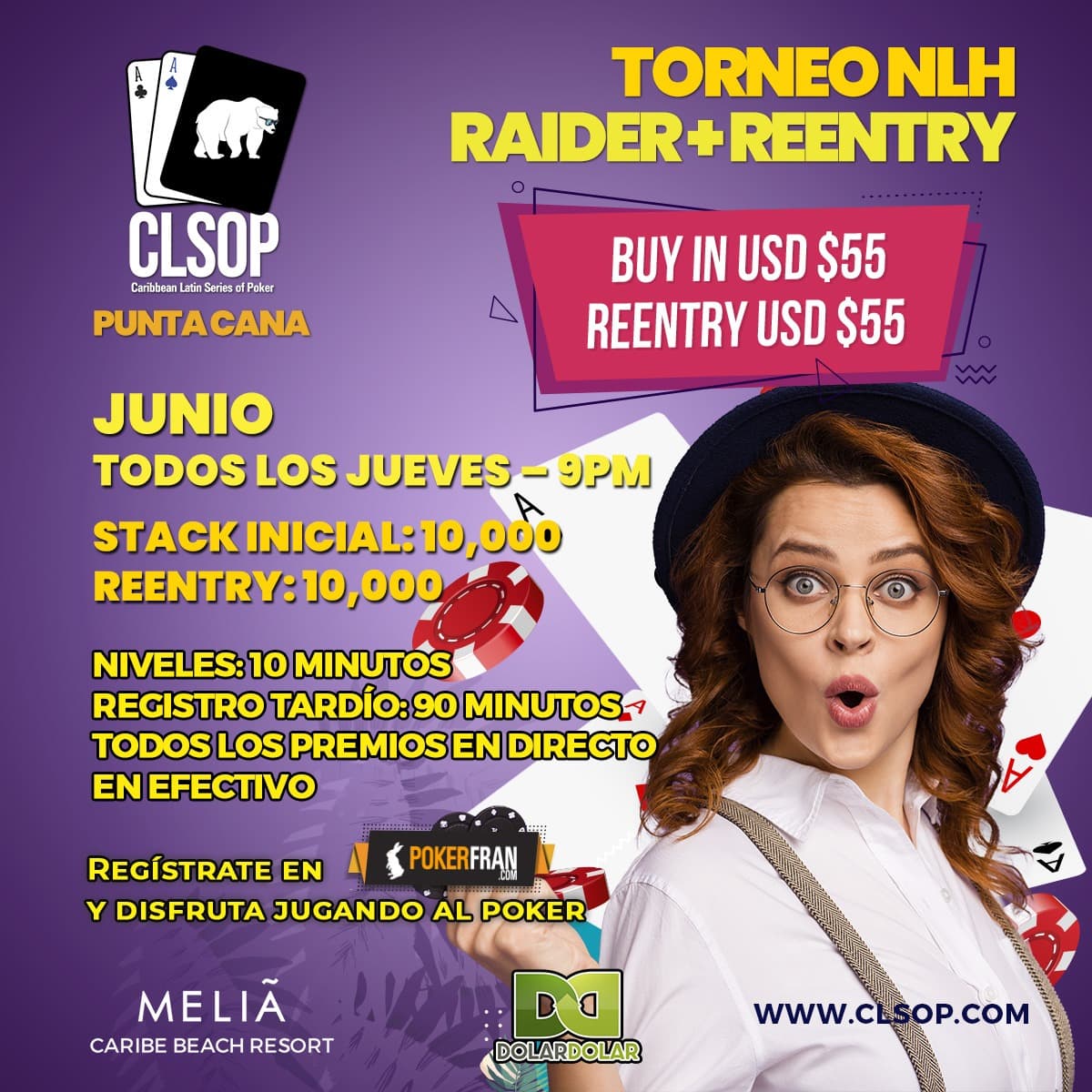 Hoy y todos los jueves de Junio Torneo NLH